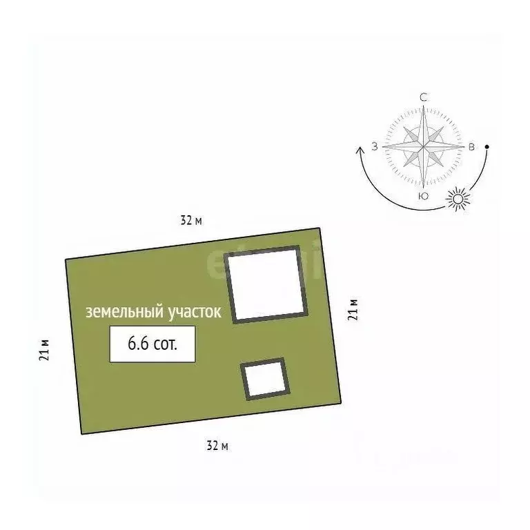Дом в Красноярский край, Красноярск Гелиос-1 СНТ, 13-я поляна тер., 16 ... - Фото 2