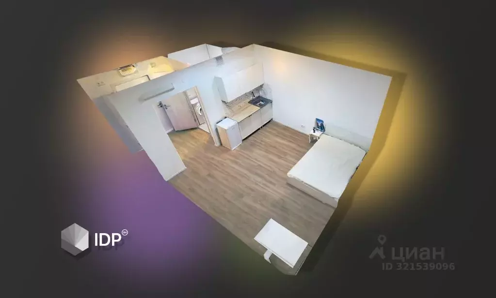 Студия Москва 2-й Нагатинский проезд, 6к1 (24.0 м) - Фото 0