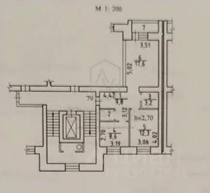 2-к кв. Новосибирская область, Новосибирск Ельцовская ул., 4/1 (53.4 ... - Фото 1