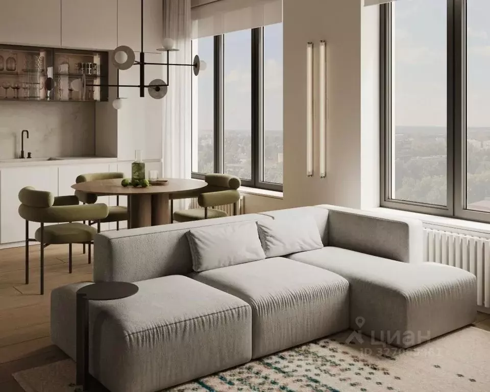 3-к кв. Санкт-Петербург Московский просп., 183-185Ак7 (109.0 м) - Фото 1