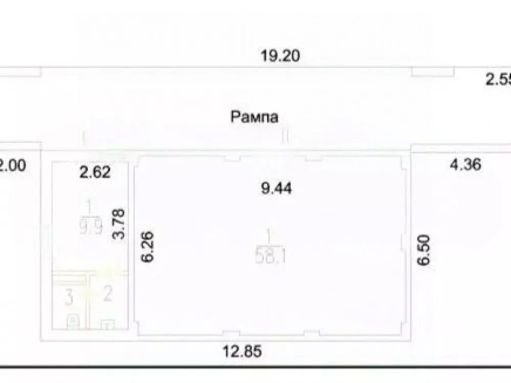 Офис в Москва Чермянская ул., 1С1 (4191 м) - Фото 1