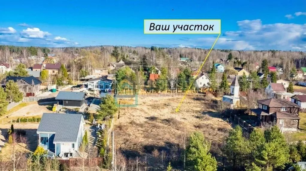 Участок в Ленинградская область, Приозерский район, Петровское с/пос, ... - Фото 2