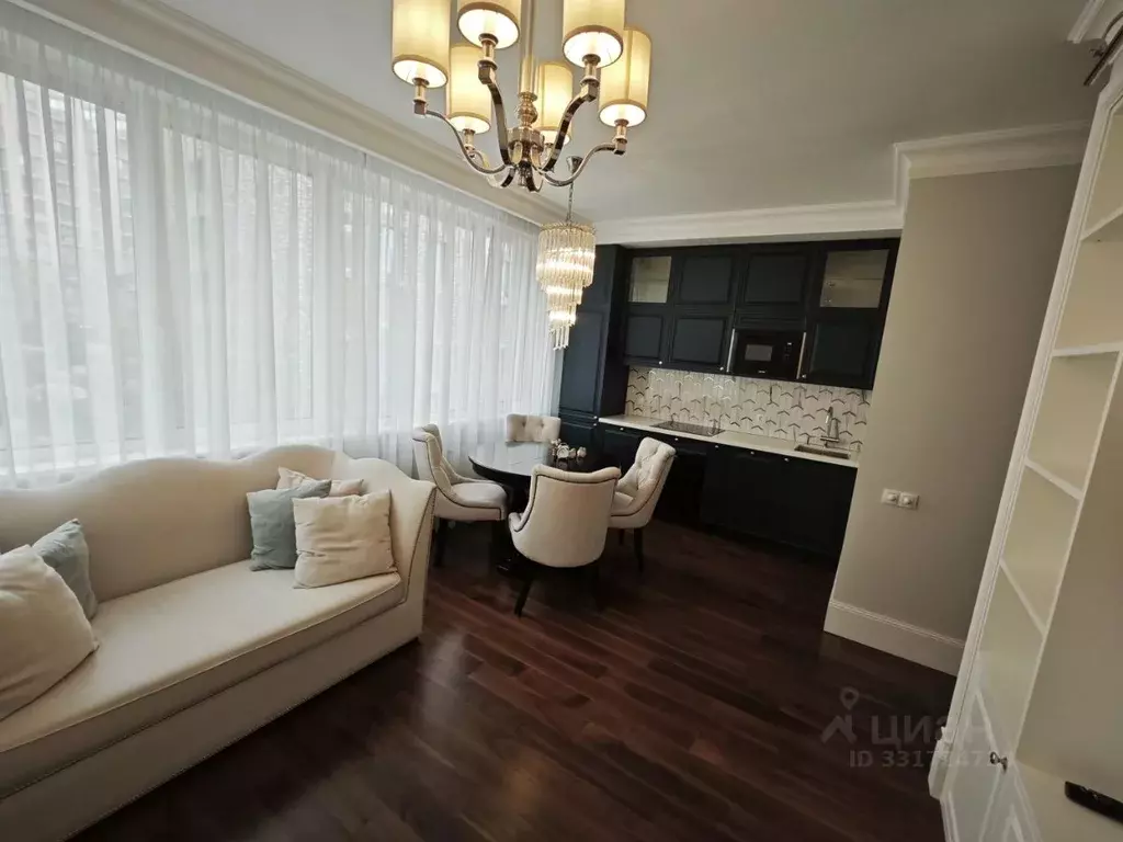 3-к кв. Москва 3-я Хорошевская ул., 19А (58.0 м) - Фото 1