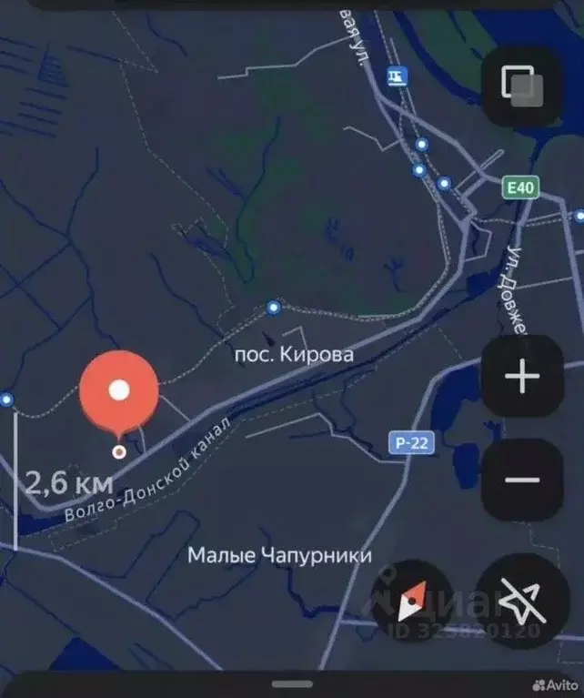 Участок в Волгоградская область, Светлоярский район, Кировское с/пос, ... - Фото 2