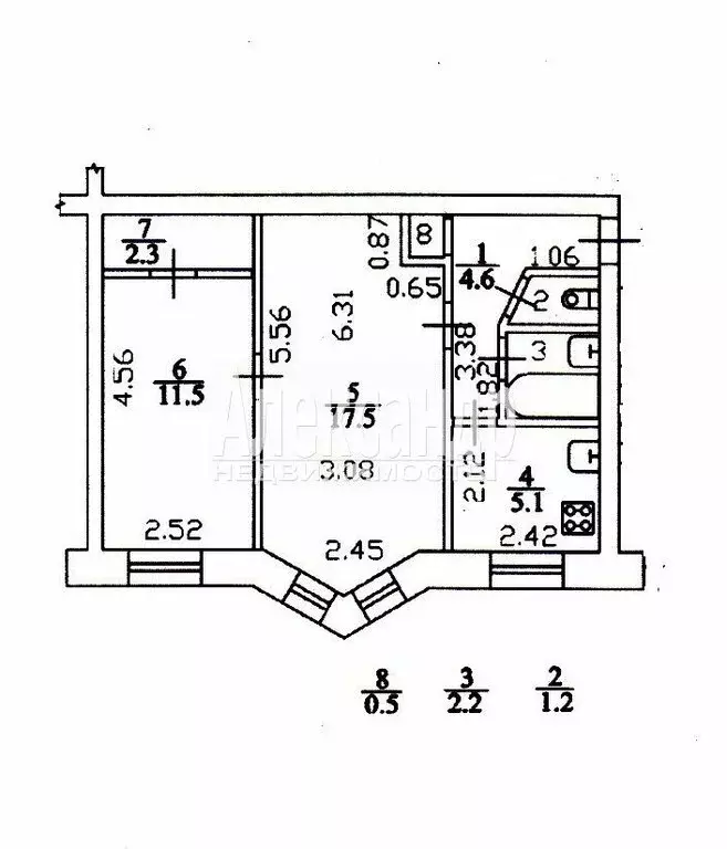 2-комнатная квартира: Санкт-Петербург, улица Ленсовета, 89 (44.9 м) - Фото 0