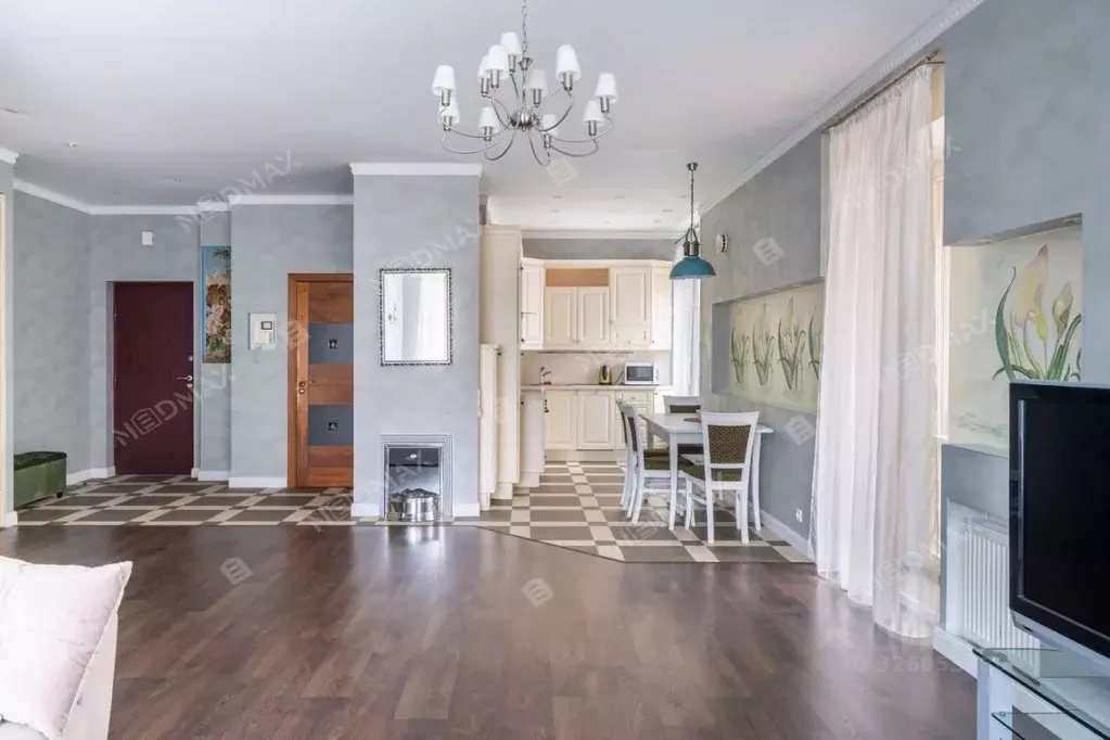 3-к кв. Санкт-Петербург наб. Воскресенская, 4 (101.2 м) - Фото 2