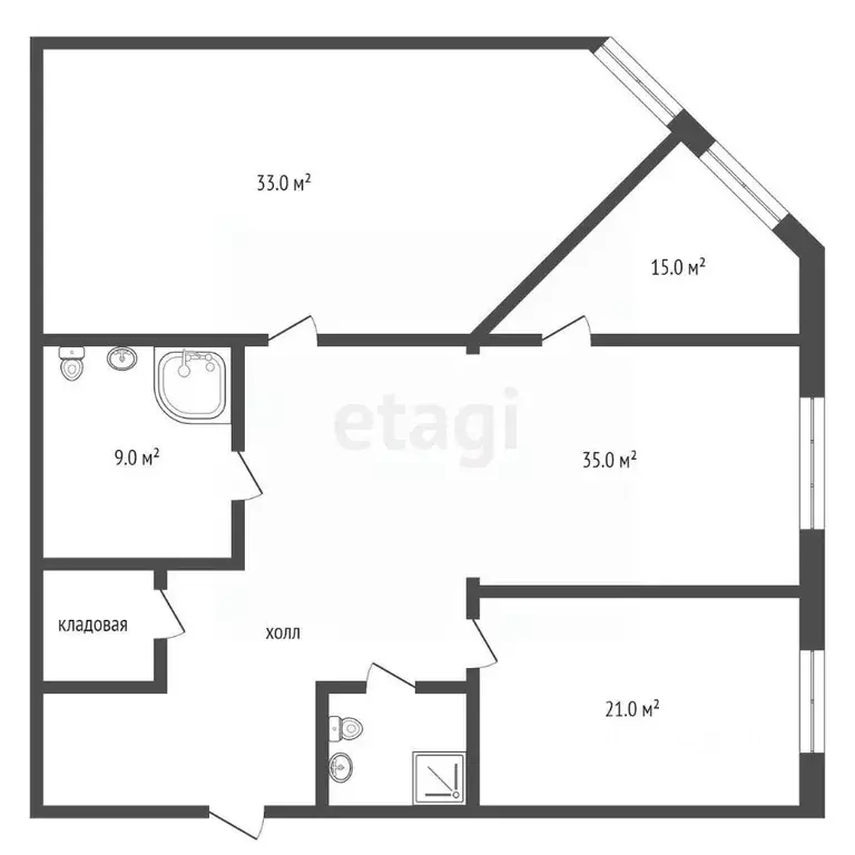 3-к кв. Краснодарский край, Анапа Владимирская ул., 146к1 (123.0 м) - Фото 2