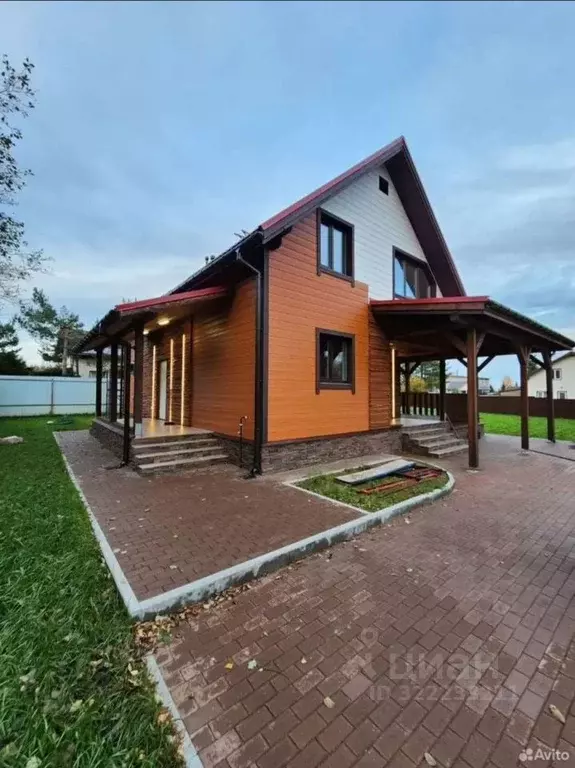 Дом в Ленинградская область, Всеволожский район, Агалатовское с/пос, ... - Фото 1