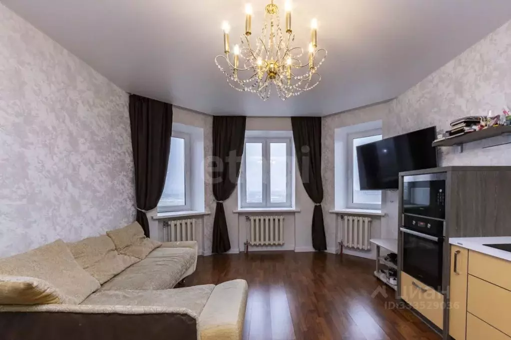 1-к кв. Тюменская область, Тюмень ул. Циолковского, 7к2 (45.5 м) - Фото 1