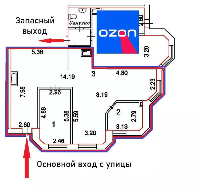 Помещение свободного назначения в Московская область, Балашиха ул. ... - Фото 2
