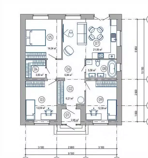 Дом в Костромская область, Кострома Малиновка кп, проезд 2-й Рыбацкий ... - Фото 1