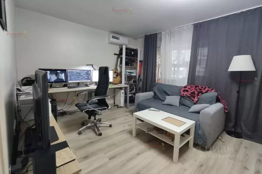 1-к кв. Свердловская область, Екатеринбург ул. Волгоградская, 200 ... - Фото 2