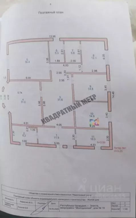 Дом в Калмыкия, Элиста Молодежный мкр, 19 (175 м) - Фото 2