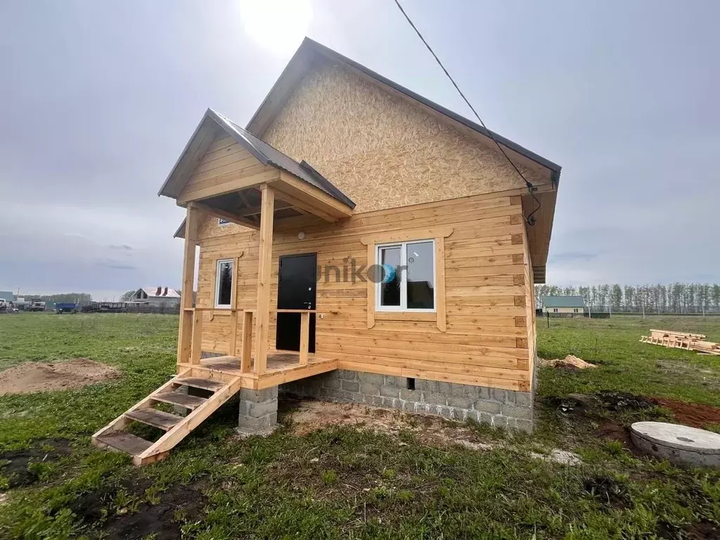 Дом в Башкортостан, Нуримановский район, Байгильдинский сельсовет, с. ... - Фото 1