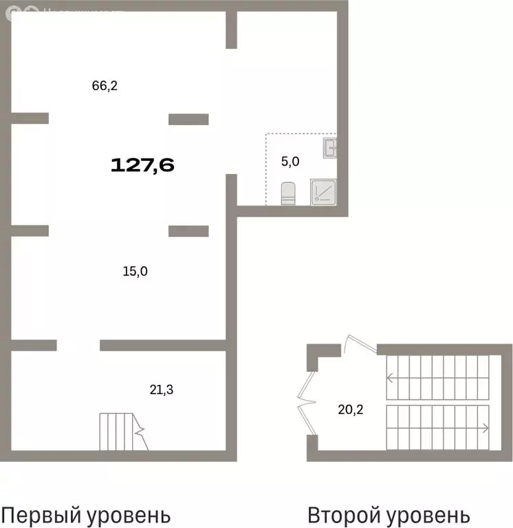 Помещение свободного назначения (127.6 м) - Фото 1