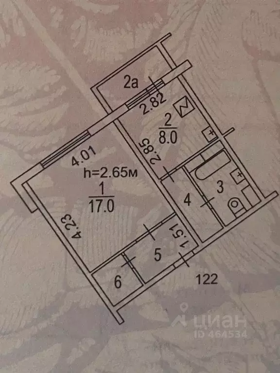 1-к кв. Москва Изюмская ул., 49к4 (37.9 м) - Фото 1