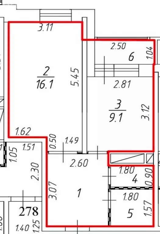 1-комнатная квартира: Балашиха, Молодёжная улица, 11 (37.3 м) - Фото 0