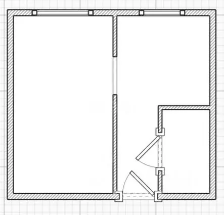 1-к кв. Костромская область, Галич ул. Некрасова, 9 (23.6 м) - Фото 2