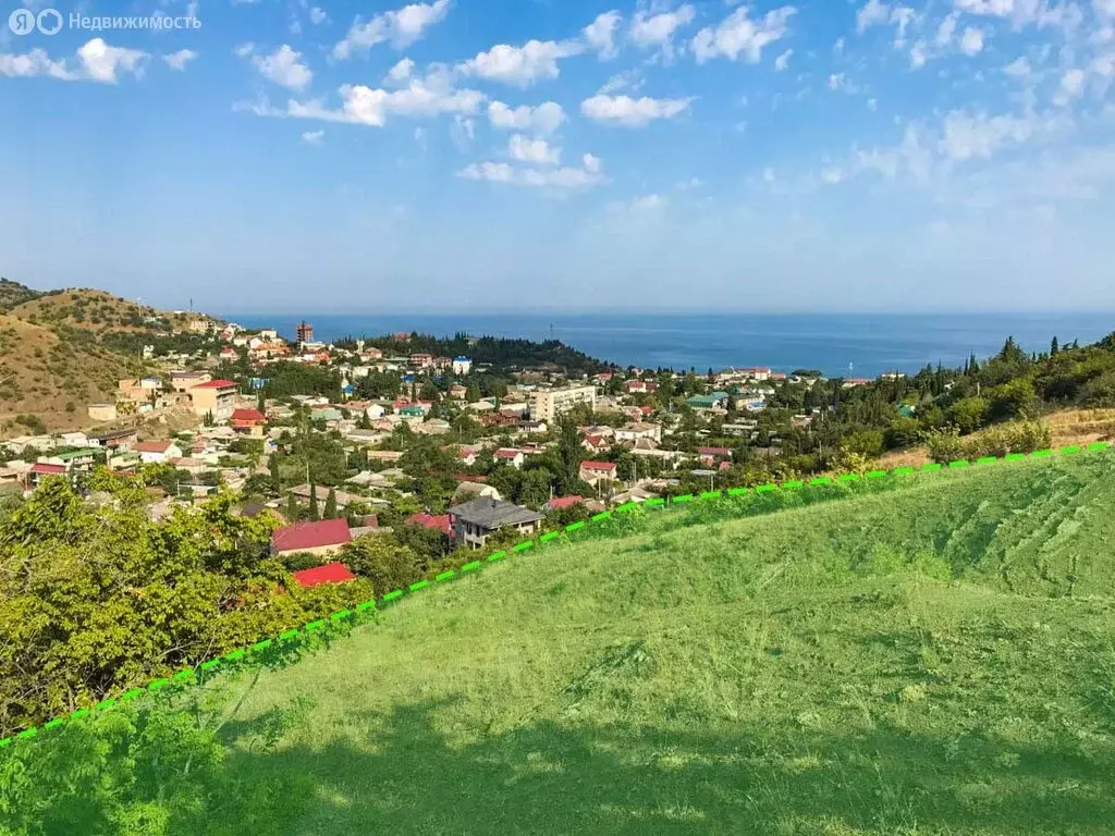 Участок в Республика Крым, муниципальный округ Алушта, село Рыбачье (5 ... - Фото 1