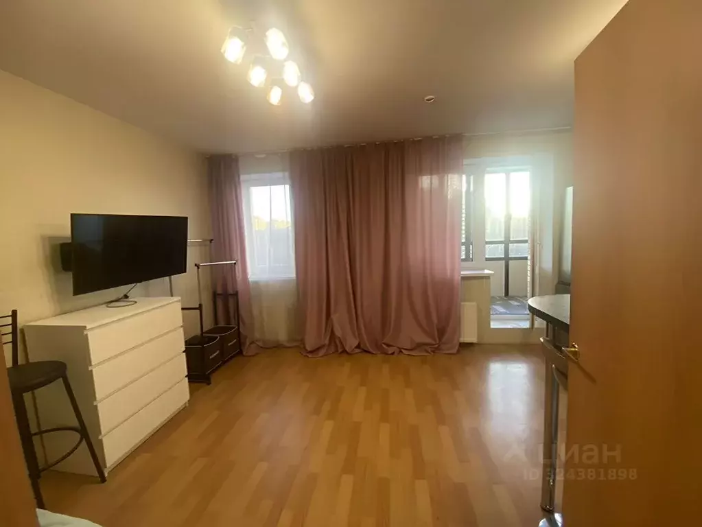 Студия Санкт-Петербург пос. Парголово, Заречная ул., 45к2 (29.0 м) - Фото 1