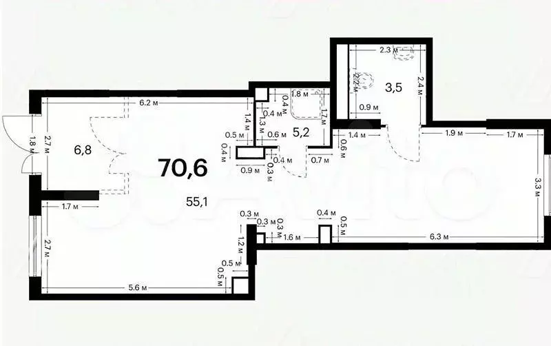 Помещение свободного назначения в Московская область, Ленинский ... - Фото 2