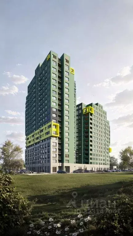 3-к кв. Тюменская область, Тюмень ДОК мкр, ул. Рылеева, 31 (83.05 м) - Фото 1