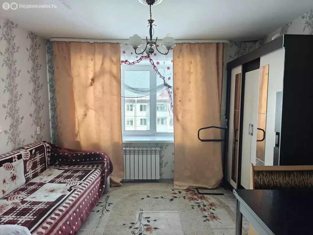 1-комнатная квартира: Курган, улица Карла Маркса, 141 (18.2 м) - Фото 1