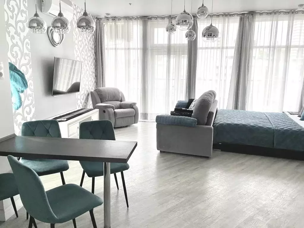 Студия Краснодарский край, Сочи Курортный просп., 59 (55.0 м) - Фото 2