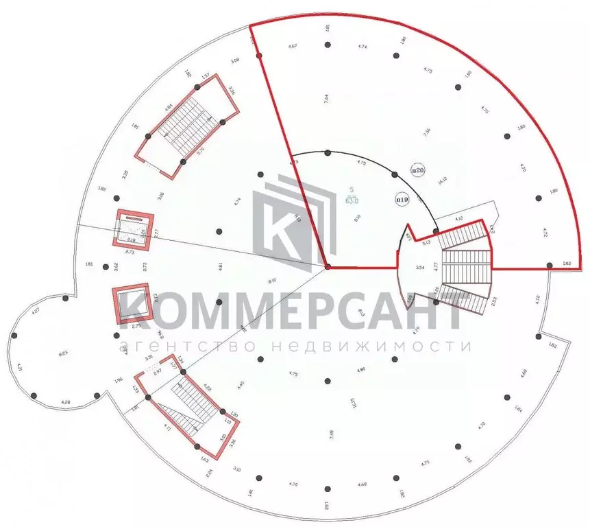 Торговая площадь в Нижегородская область, Нижний Новгород Московское ... - Фото 2