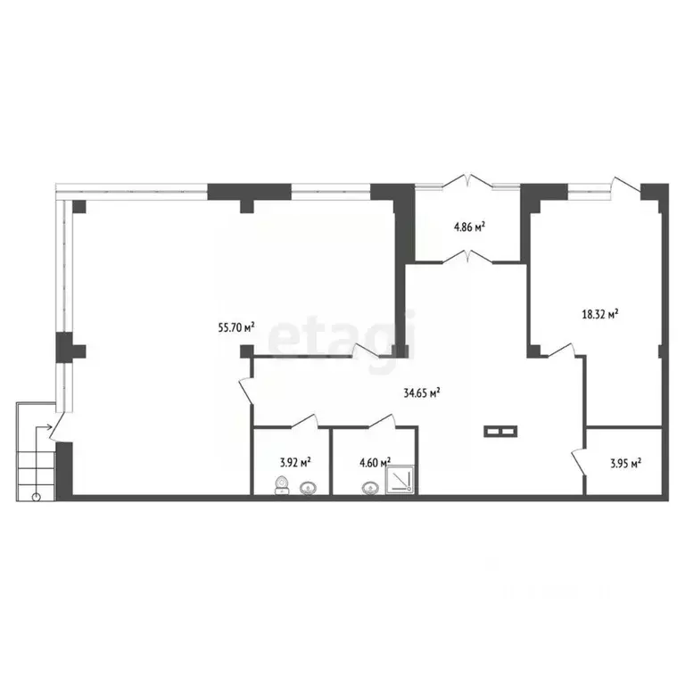 Торговая площадь в Ростовская область, Ростов-на-Дону Северный мкр, ... - Фото 2