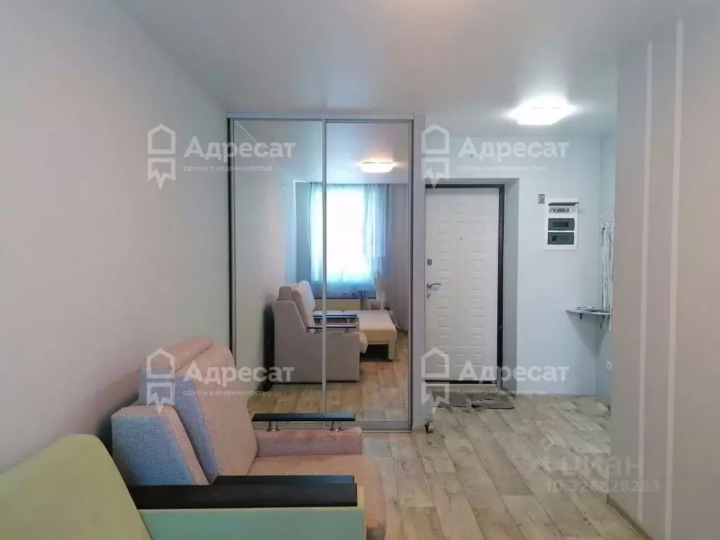 1-к кв. Волгоградская область, Волгоград ул. Степанищева, 15 (26.8 м) - Фото 1