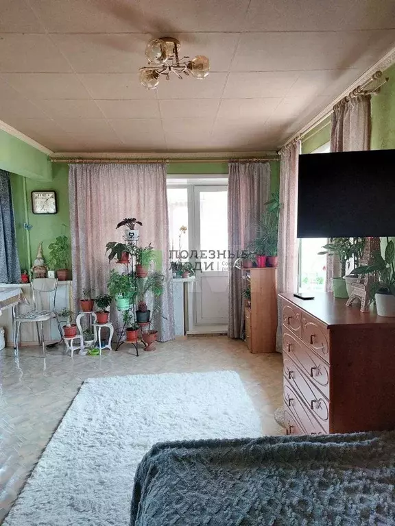 1-к. квартира, 31 м, 4/4 эт. - Фото 1