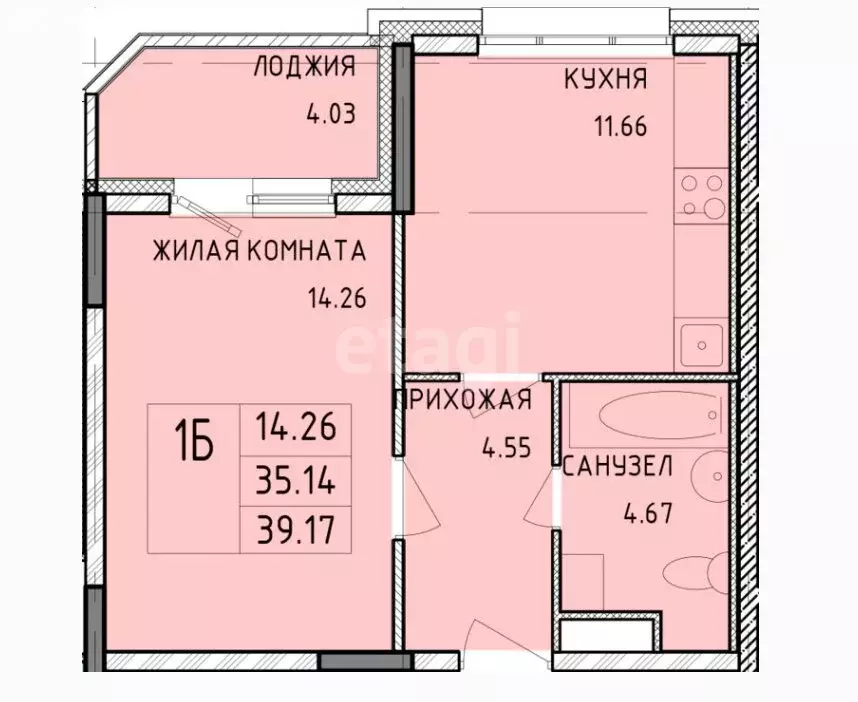 2-комнатная квартира: Осиновая Гора, микрорайон Левобережный, ... - Фото 0