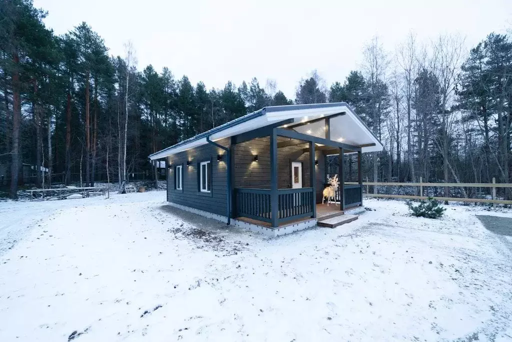 Дом в Карелия, Прионежский район, с. Деревянное Пионерский пер., 30 ... - Фото 2