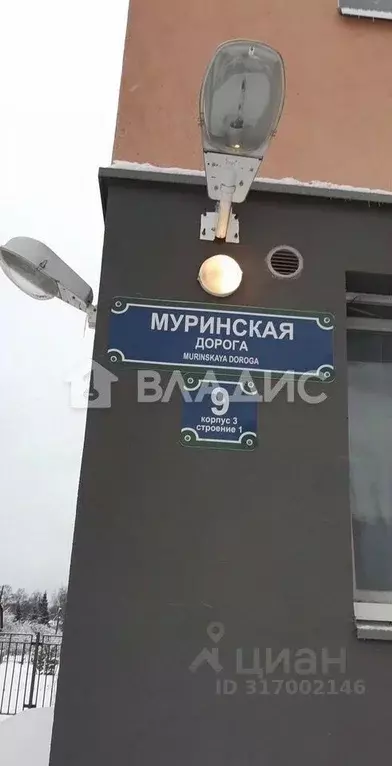 Студия Санкт-Петербург дор. Муринская, 9к3 (21.7 м) - Фото 1