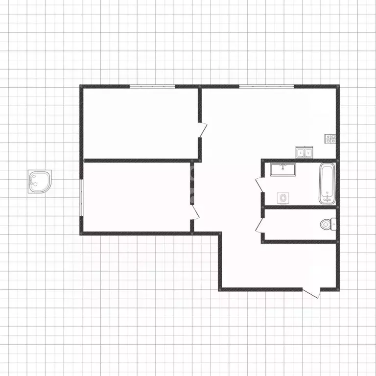 2-к кв. Липецкая область, Липецк Елецкое ш., 5 (59.5 м) - Фото 2