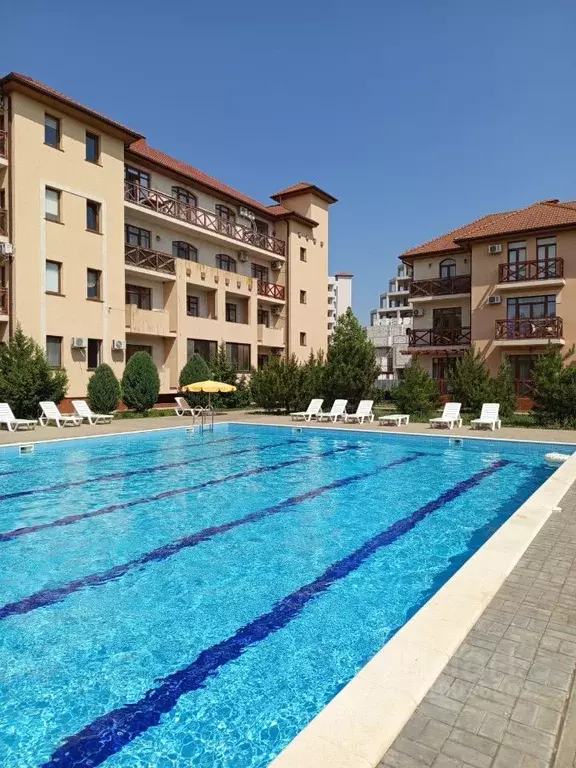 Студия Крым, Черноморское пгт ул. Сигнальная, 2Вк9 (40.0 м) - Фото 0