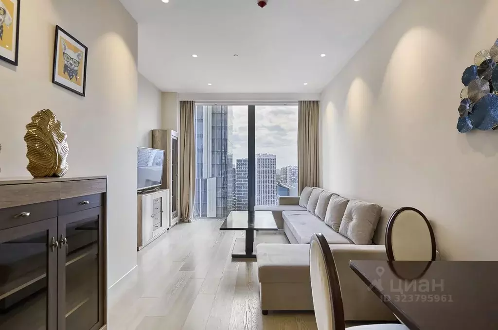 2-к кв. Москва 1-й Красногвардейский проезд, 22с1 (78.0 м) - Фото 1