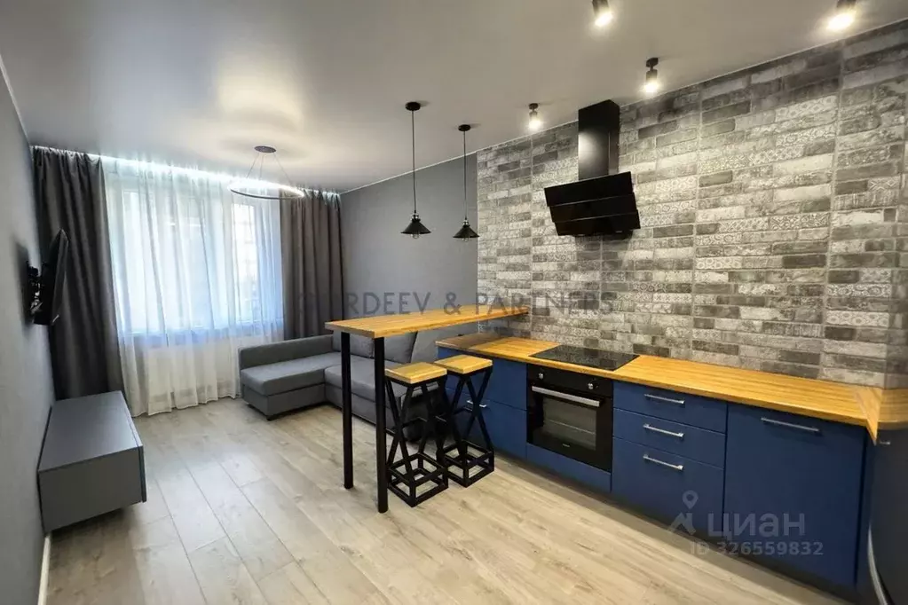 1-к кв. Татарстан, Казань ул. Родины, 24Г (44.1 м) - Фото 1