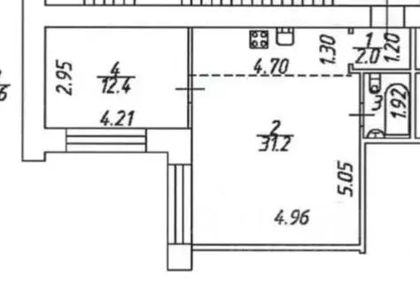 1-к кв. Санкт-Петербург пер. Тучков, 11/5 (48.2 м) - Фото 2