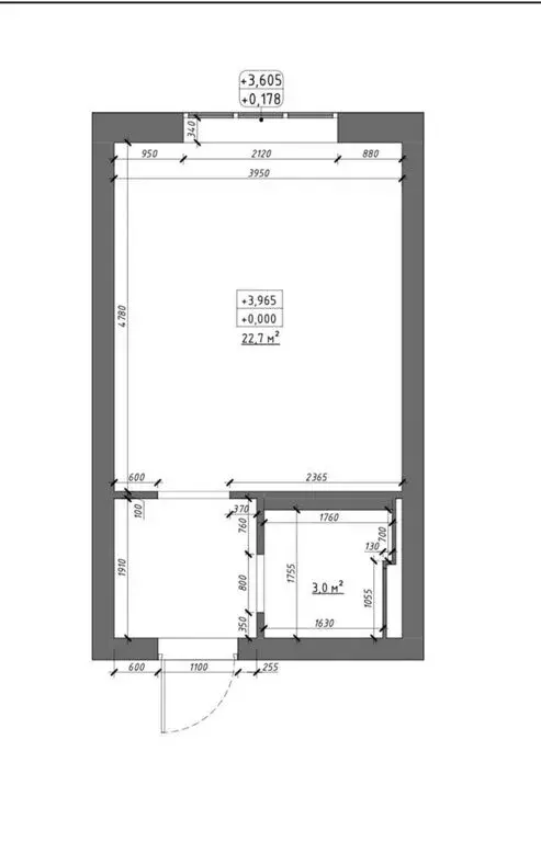 Квартира-студия: Москва, Очаковское шоссе, 9А (26 м) - Фото 0