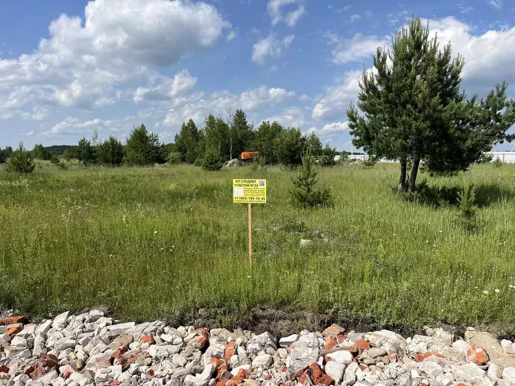 Участок в Московская область, Богородский городской округ, Следово кп ... - Фото 1