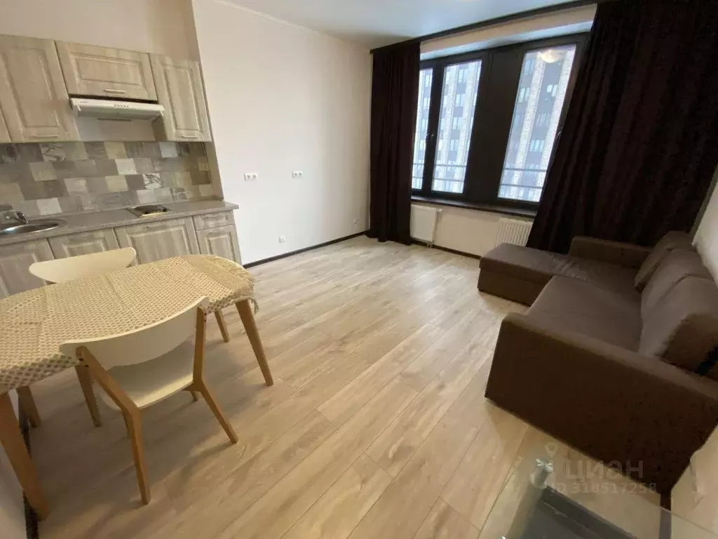 Квартира, студия, 27.3 м - Фото 1