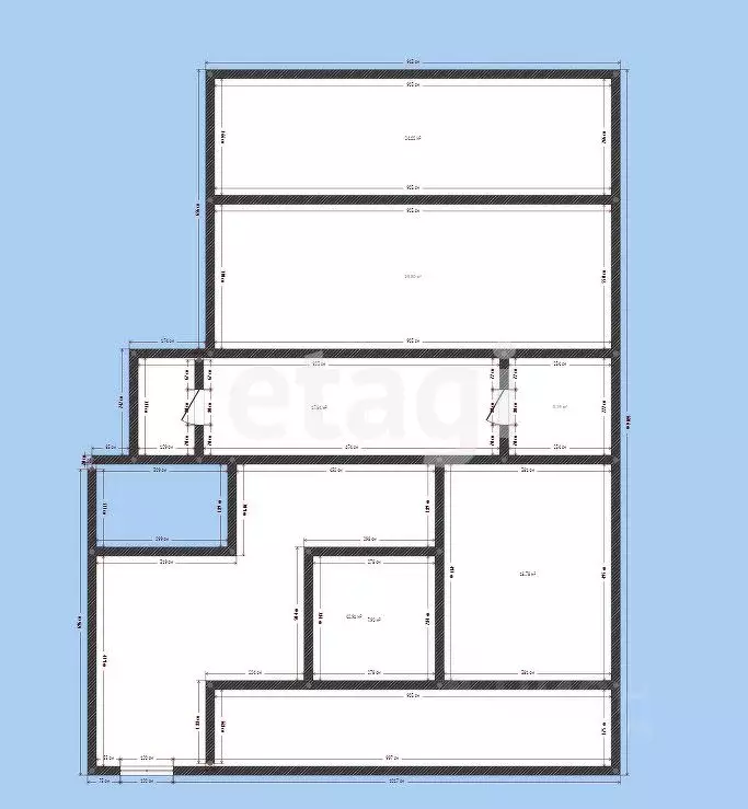 6-к кв. Татарстан, Казань ул. Тунакова, 47 (216.0 м) - Фото 2