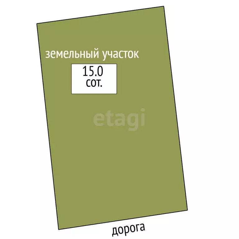 Участок в посёлок Соколовский, Лесная улица (15 м) - Фото 1