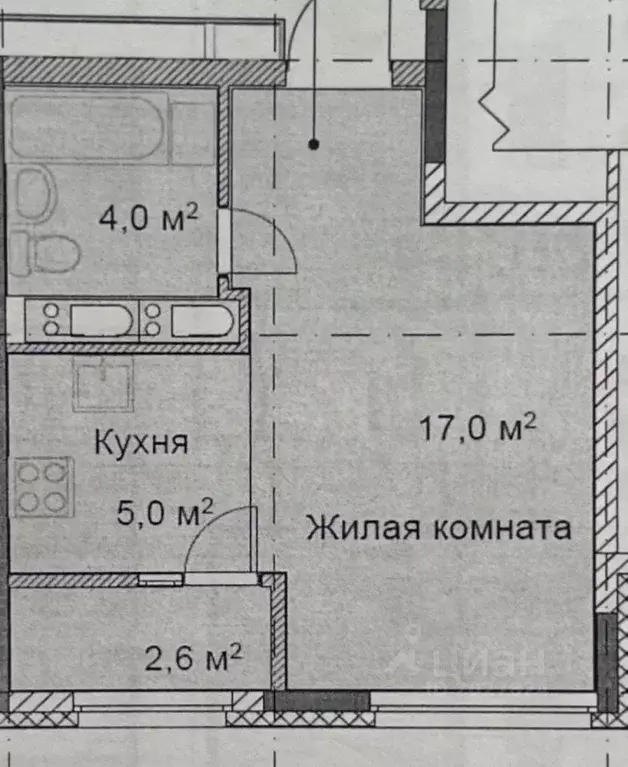 Студия Нижегородская область, Нижний Новгород ул. академика Сахарова, ... - Фото 1
