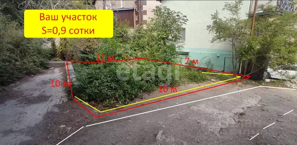 Участок в Крым, Ялта  (1.0 сот.) - Фото 1