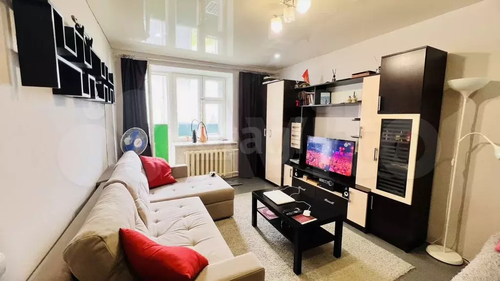 1-к. квартира, 34,5 м, 9/9 эт. - Фото 1