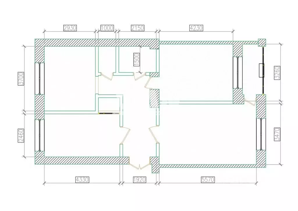 3-к кв. Челябинская область, Челябинск ул. Пушкина, 56 (72.8 м) - Фото 1