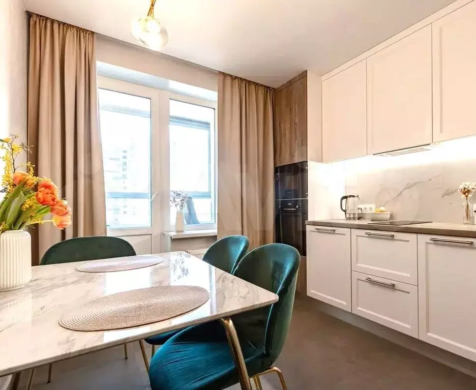 1-к. квартира, 36 м, 4/9 эт. - Фото 0
